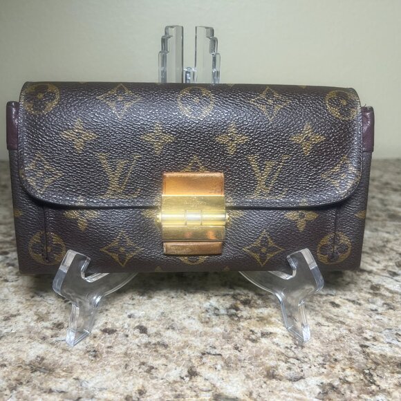 Louis Vuitton Bourdeaux Monogram Canvas Elysee Wallet - Picture 1 of 16